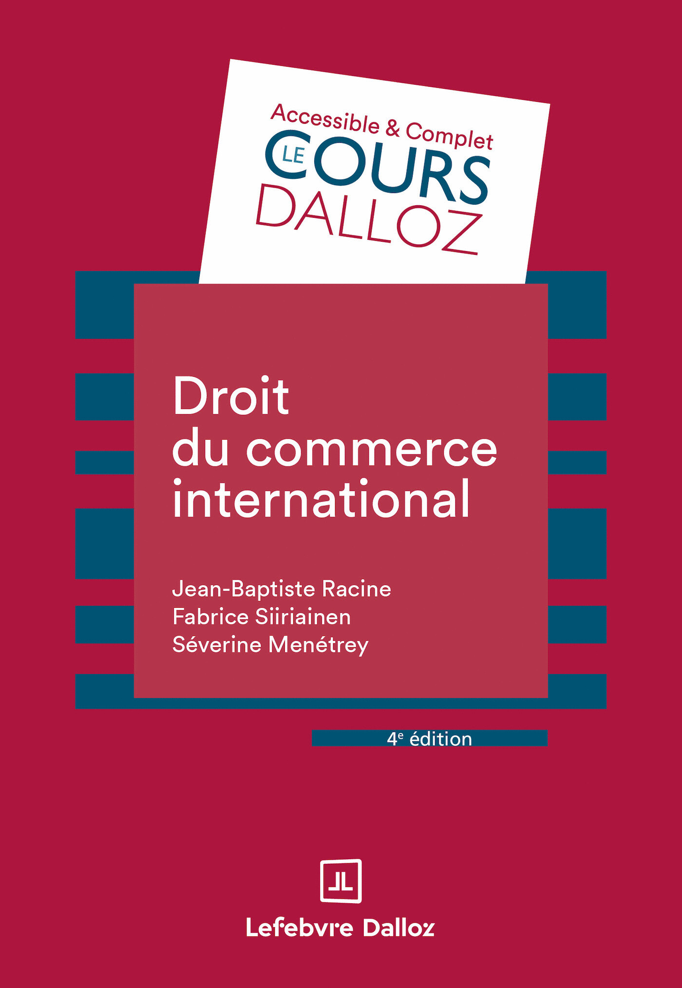 Droit du commerce international - Cours - 4